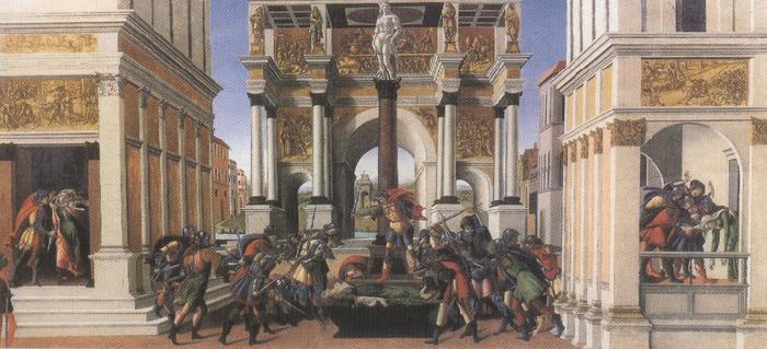 Sandro Botticelli Stories of Lucretia (mk36) Sweden oil painting art